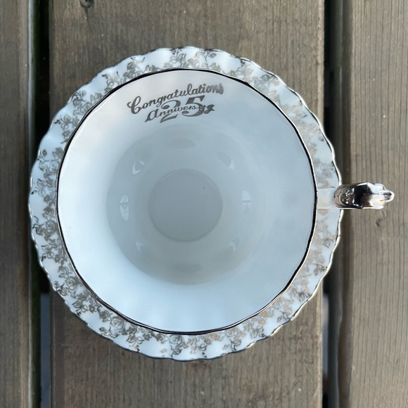 Royal Albert 25th Anniversary Series Bone China Cup and Saucer Set - Picture 10 of 14